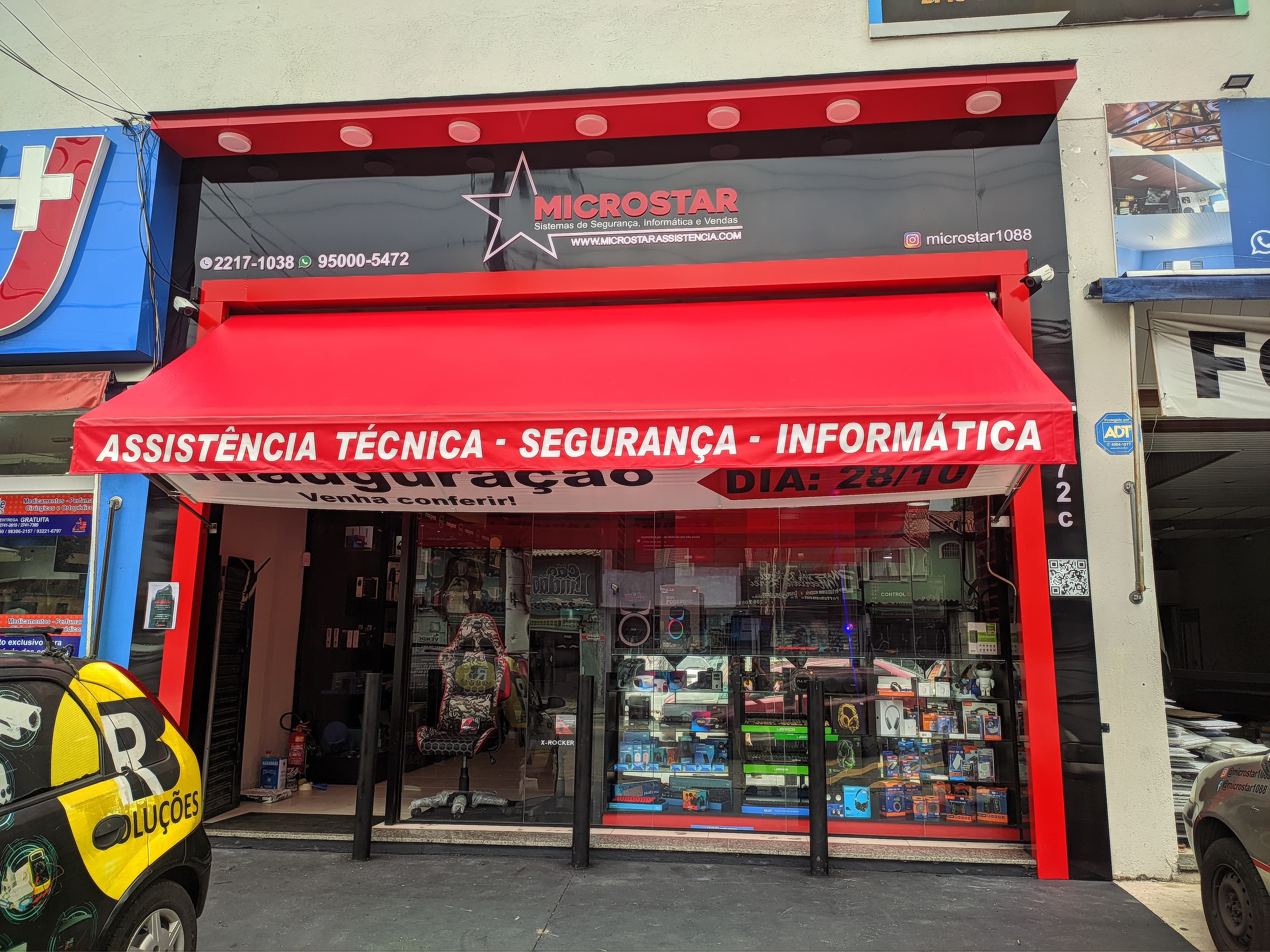 Imagem fachada loja Microstar